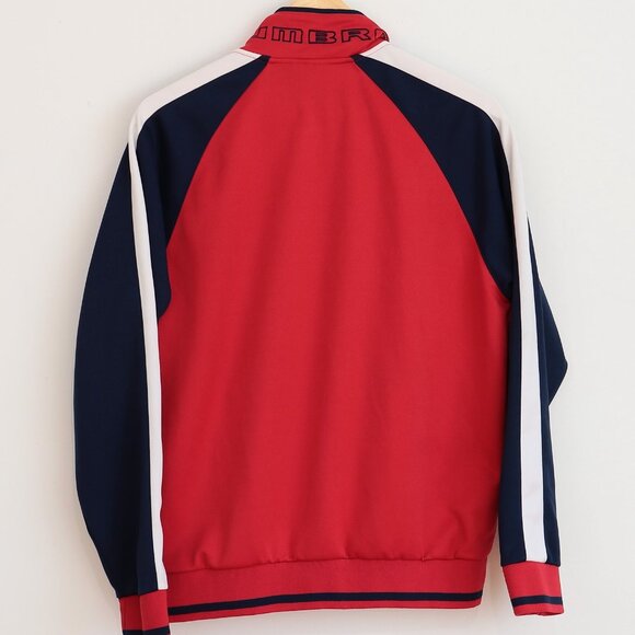 Vintage Y2K Umbro Zip Up Training Jacket Red/Navy Men's Size Small - Picture 5 of 9